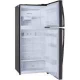 LG 1 Star Frost Free Double Door Convertible Refrigerator | Door Cooling | Inverter Compressor | Express Freeze | Multi Air Flow | 412 L | GL-T432AESR | Ebony Sheen