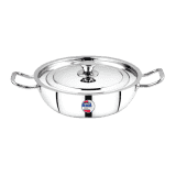 Nolta | Hamaara |Trinity | 24 cm | Stainless Steel Kadai