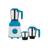 BAJAJ military series finito Mixer Grinder | 600w | 3 Jars | white blue | 410591