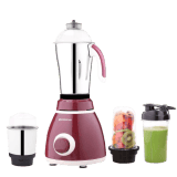 Wonderchef Acura Plus Mixer Grinder | 750W | 4 Jars for Blending Dry Masala Grinding Chutney Grinding Smoothie | Grind Tough Ingredients