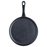 Wonderchef Forza Cast-Iron Dosa Tawa Pan | 25 cm | 3.8 mm | Pre Seasoned Cookware