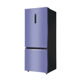 Haier Frost Free Double Door Bottom Mounted Refrigerator | 325 L | 2 Star | Storm Inox | HRB 3752BSI P
