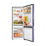 Haier Frost Free Double Door Bottom Mounted Refrigerator | 325 L | 2 Star | Storm Inox | HRB 3752BSI P