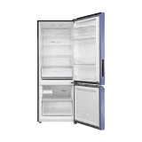 Haier Frost Free Double Door Bottom Mounted Refrigerator | 325 L | 2 Star | Storm Inox | HRB 3752BSI P