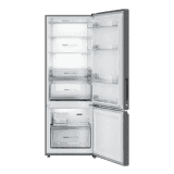 Haier 355L | 3 Star | Glass Finish Bottom Mounted Frost Free Double Door Refrigerator | Black