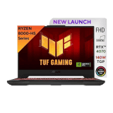 ASUS TUF  A15 Gaming laptop | AMD Ryzen 9 Octa Core 8945H |NVIDIA GeForce RTX 4070 | 16 GB |1 TB SSD | 15.6 Inch | Mecha Gray | FA507UI-LP066WS