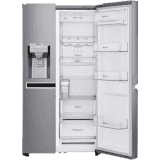 LG 668 L Inverter Linear Frost Free Side-by-Side Refrigerator | GC-L247CLAV | Silver