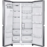 LG 668 L Inverter Linear Frost Free Side-by-Side Refrigerator | GC-L247CLAV | Silver