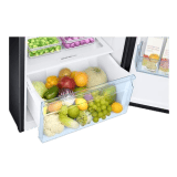 Samsung 324 L 3 Star Double Door Refrigerator | RT34A4533BX/HL | Black