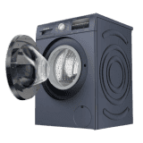 Bosch 7 kg Series 4 front load washing machine | WAJ2446MIN | Middle Black