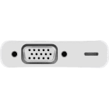 APPLE LIGHTNING TO VGA ADAPTER | MD825ZM/A | Compatible with Devices with VGA Input | White
