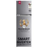 LG | GL-N312SDSY ADSZEBNLG | 272 Litres | 2 Star | Frost Free Double Door Refrigerator with Inverter Technology | Dazzle Steel