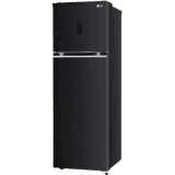 LG  Frost Free Double Door Convertible Refrigerator | 3 Star | 272 L | Ebony Sheen | GL-T312TESX