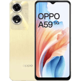 Oppo Android Smartphone A59 5G | 4GB RAM, 128GB | Silk Gold