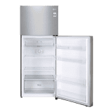 LG 423 L 2 Star Frost Free Double Door Refrigerator | Shiny Steel