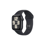 Apple Watch SE 2ND GPS 40mm Midnight Aluminium Case with Midnight Sport Band - S/M