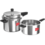 IMPEX EP3C5 Stainless steel pressure cooker combo 3 L, 5 L