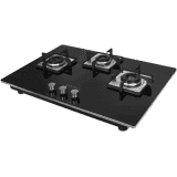 Faber Top Glass Automatic Hob | HCT 753-SR CRS LBK CI