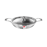 Impex | TKP24 | StainlessSteel Tri-Ply Kadai | 24 Serene