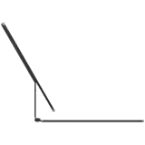 Apple Magic Keyboard for iPad Pro 13 M4 | Bluetooth Tablet Keyboard | Black | MWR53HN/A