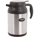 Cello S.S Armour | 1600 ml Flask | Black / Steel