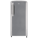 LG Refrigerator | 204 L | Direct Cool Single Door | 5 Star | Shiny Steel | GL-B211HPZZ