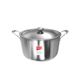 Impex Serene Triply Stainless Steel Biryani Pot with Lid 13 liter Capacity | TBP32