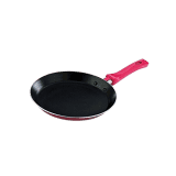 Nolta Non Stick Colour Series Aluminium Dosa Tawa | 26 CM | Red