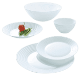 Luminarc | Harena | Salad Bowl  | 27 cm |  Glass | White
