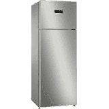 BOSCH Frost Free Double Door Top Mount Refrigerator | 3 Star | Sparky Steel | CTC39S03NI