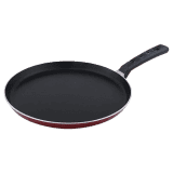 Bajaj Nirlep  Electricals, Aspa Gift Set, Non Stick Set of Flat Tawa, Fry Pan & Kadhai with Lid, Flat Tawa 26 Cm, Fry Pan 24 Cm & Kadhai 24 Cm