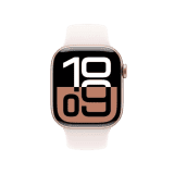 Apple Watch Series 10 | GPS | Cellular | 42 mm | S/M  | Rose Gold Aluminium Case Sport Band | Light blush Strap