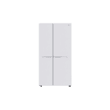 LG Side By Side Refrigerator | 650 Liters | Linen White | GL-B257DLW3