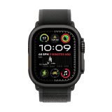 Apple Watch Ultra 2 | GPS | Cellular | 49mm | M/L | Black Titanium Case with Black Trail Loop | Black Strap | MX4V3HN/A