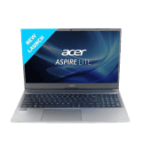 Acer Aspire Lite 12th Gen Intel Core i3-1215U Premium Metal Laptop | Windows 11 Home/8 GB RAM/512GB SSD | AL15-52, 39.62cm | Full HD Display | Steel Gray