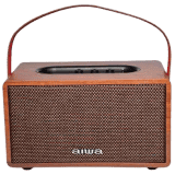 Aiwa MI-X150 Retro Plus X Bluetooth Home Audio Speaker | Brown