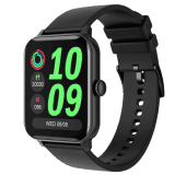 Fire-Boltt Ninja Bluetooth Calling Smartwatch | SpO2 | Heart Rate Monitoring & AI Voice Assistant | Free Size | BLACK