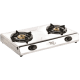 Butterfly Rhino Stainless Steel Manual Gas Stove | 2 Burners