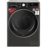 LG 8 kg Fully Automatic Front Load | FHV1408ZWB | Black