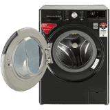 LG 8 kg Fully Automatic Front Load | FHV1408ZWB | Black
