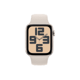 APPLE WATCH SE 2ND GEN | M/L SIZE | 44MM | GPS STARLIGHT ALUMINIUM STARLIGHT SPORT BAND