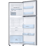 SAMSUNG 234 L Frost Free Double Door 2 Star Convertible Refrigerator | RT28A3722S8/HL | Elegant Inox