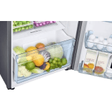 SAMSUNG 234 L Frost Free Double Door 2 Star Convertible Refrigerator | RT28A3722S8/HL | Elegant Inox