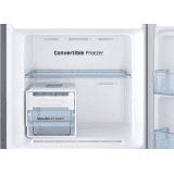 SAMSUNG 234 L Frost Free Double Door 2 Star Convertible Refrigerator | RT28A3722S8/HL | Elegant Inox