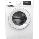 TCL 8 kg Fully Automatic Front Load with In-built Heater | TWF80-G123061A03 | White