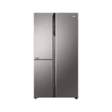 Haier SBS HRT-683IS 628 Liters Inox Steel | Refrigerator