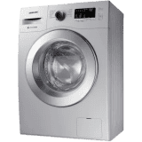 SAMSUNG 6.5 kg Fully Automatic Front Load with In-built Heater | WW65R20GLSS/TL | Silver