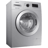 SAMSUNG 6.5 kg Fully Automatic Front Load with In-built Heater | WW65R20GLSS/TL | Silver