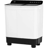Haier Semi Automatic Top Load Washing Machine | HTW85-178BK | 8.5 kg | Black,White