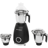Faber Crown Blender Mixer Grinder | 800 W | 3 Jars | Black